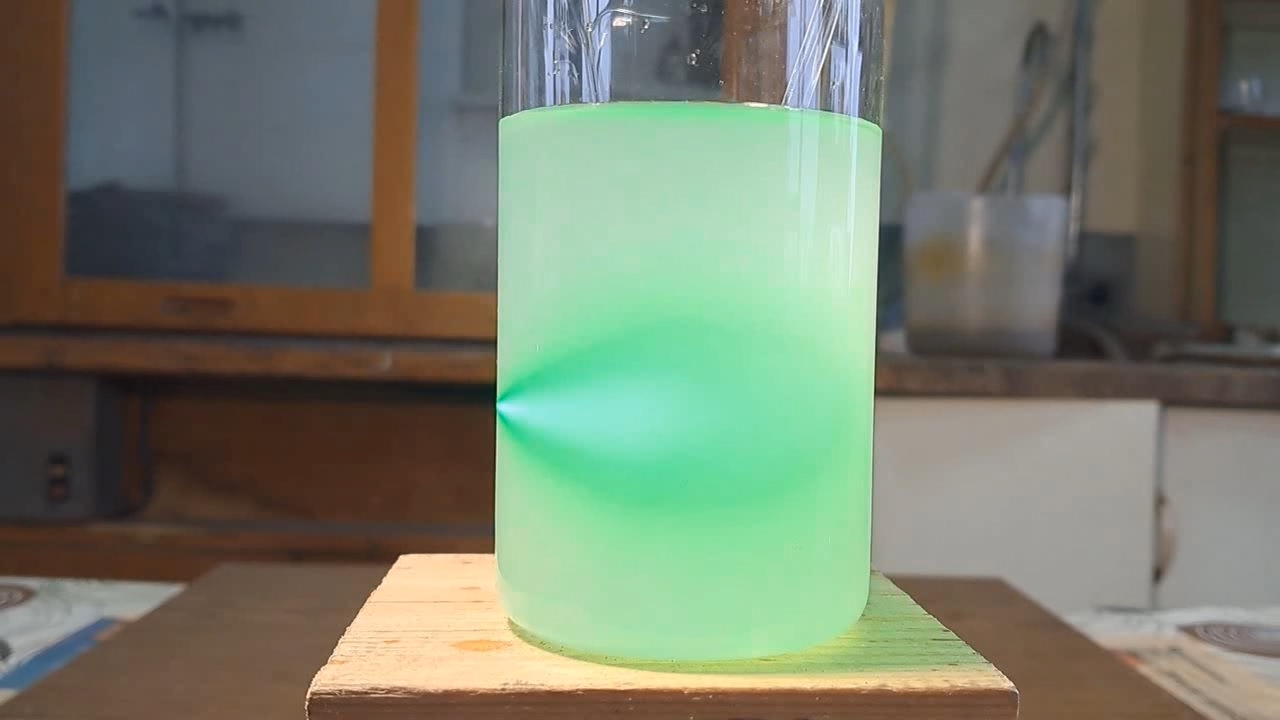 Reaction of Saturated Solution of Calcium Sulfate with Barium Nitrate