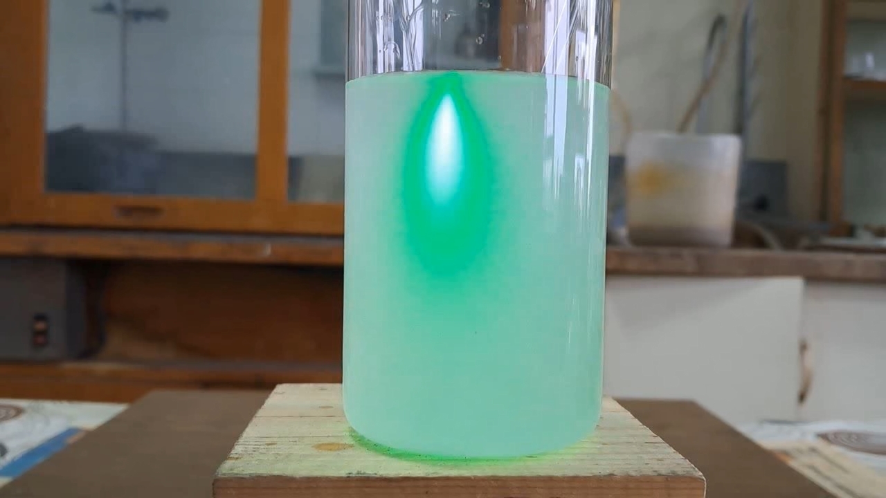 Reaction of Saturated Solution of Calcium Sulfate with Barium Nitrate