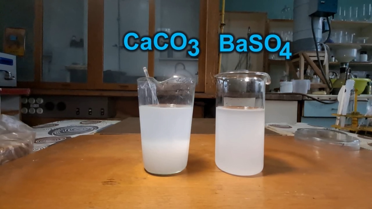Reaction of Saturated Solution of Calcium Sulfate with Sodium Carbonate