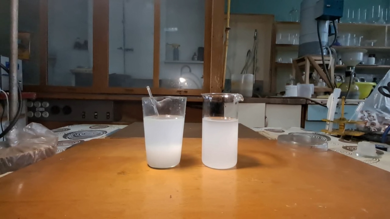 Reaction of Saturated Solution of Calcium Sulfate with Sodium Carbonate