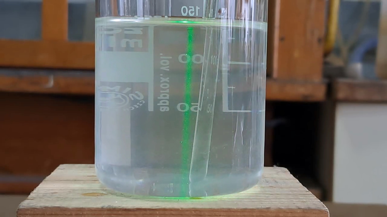 Reaction of Saturated Solution of Calcium Sulfate with Strontium Chloride
