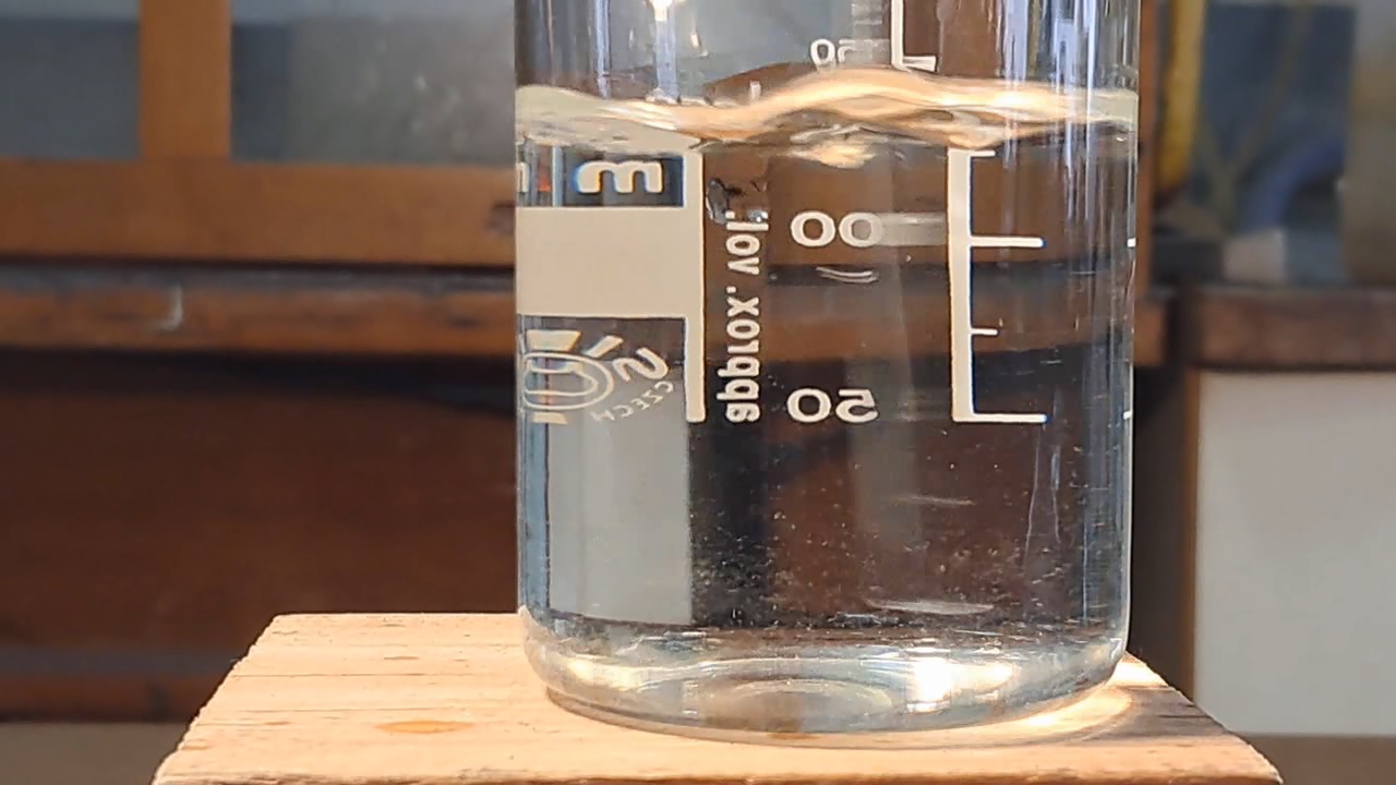Reaction of Saturated Solution of Calcium Sulfate with Strontium Chloride
