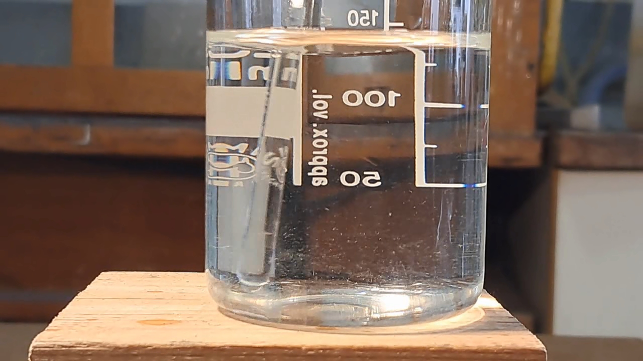 Reaction of Saturated Solution of Calcium Sulfate with Strontium Chloride