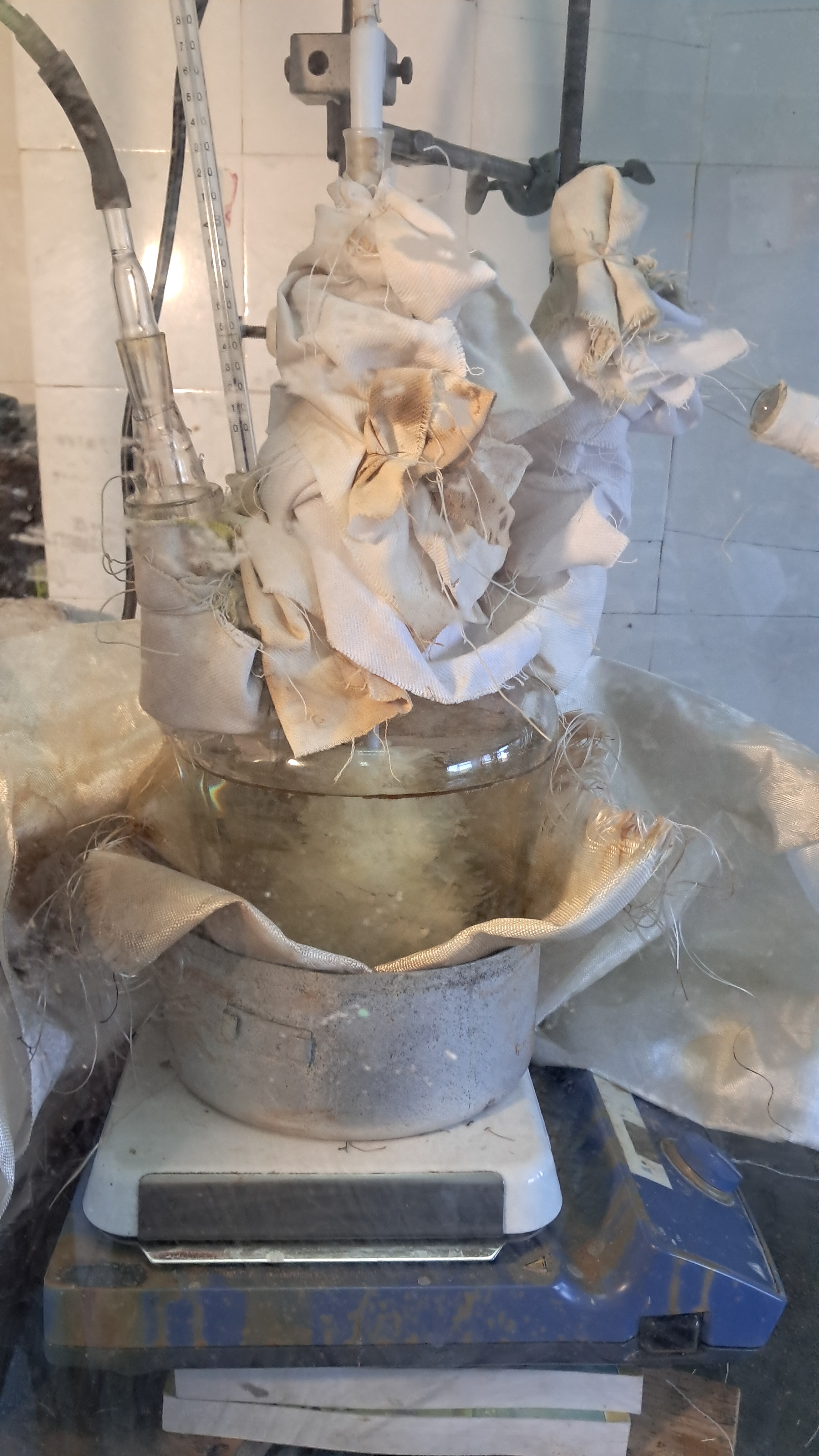 Repair of Condenser for Distillation in Unsuitable Conditions
