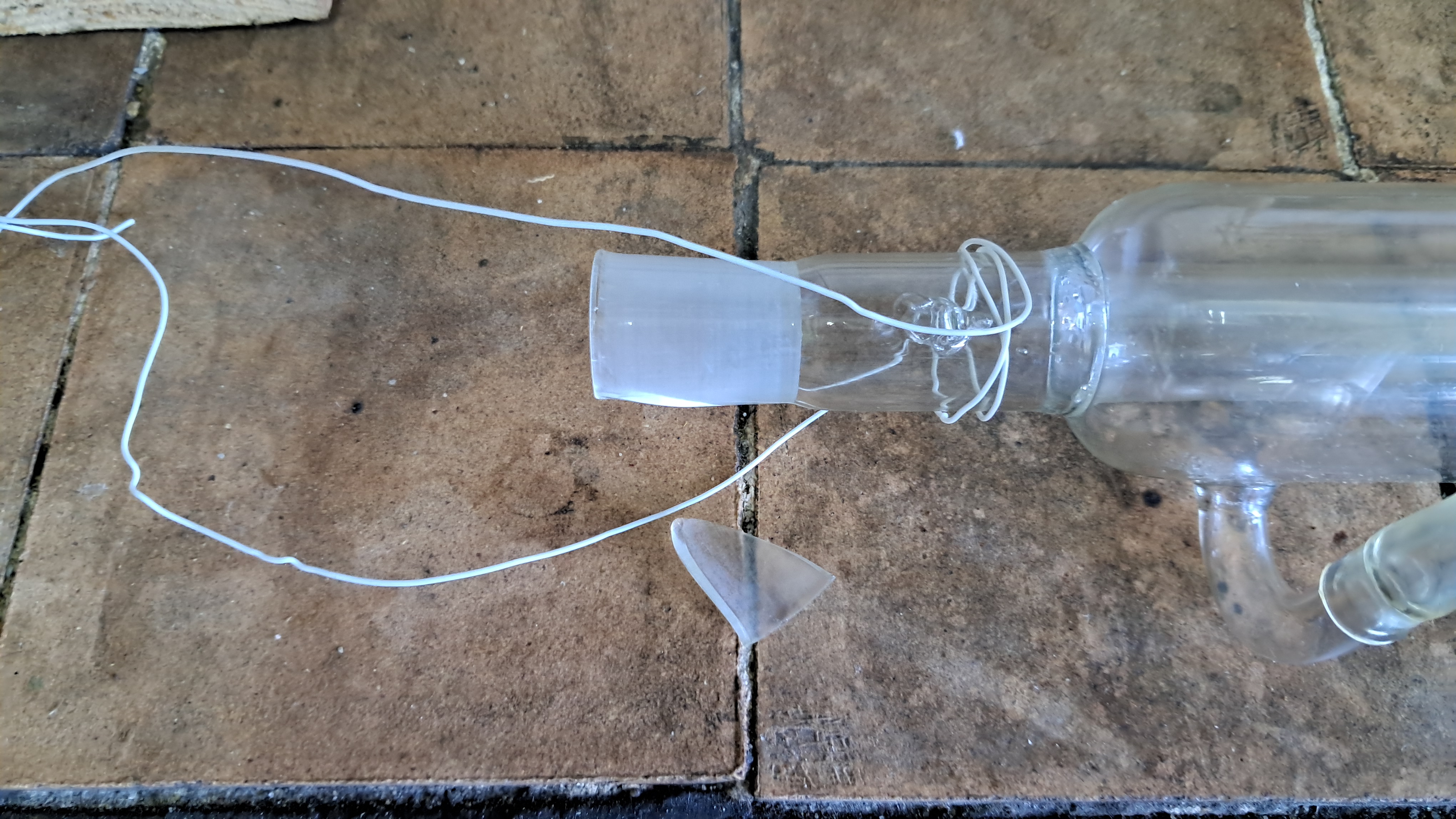 Repair of Condenser for Distillation in Unsuitable Conditions