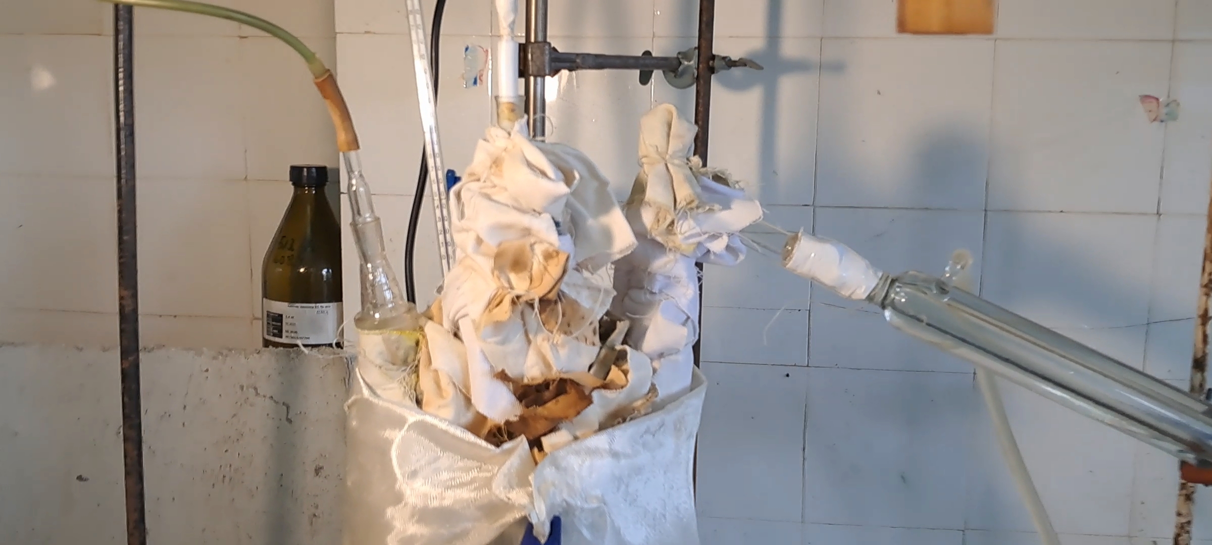Repair of Condenser for Distillation in Unsuitable Conditions