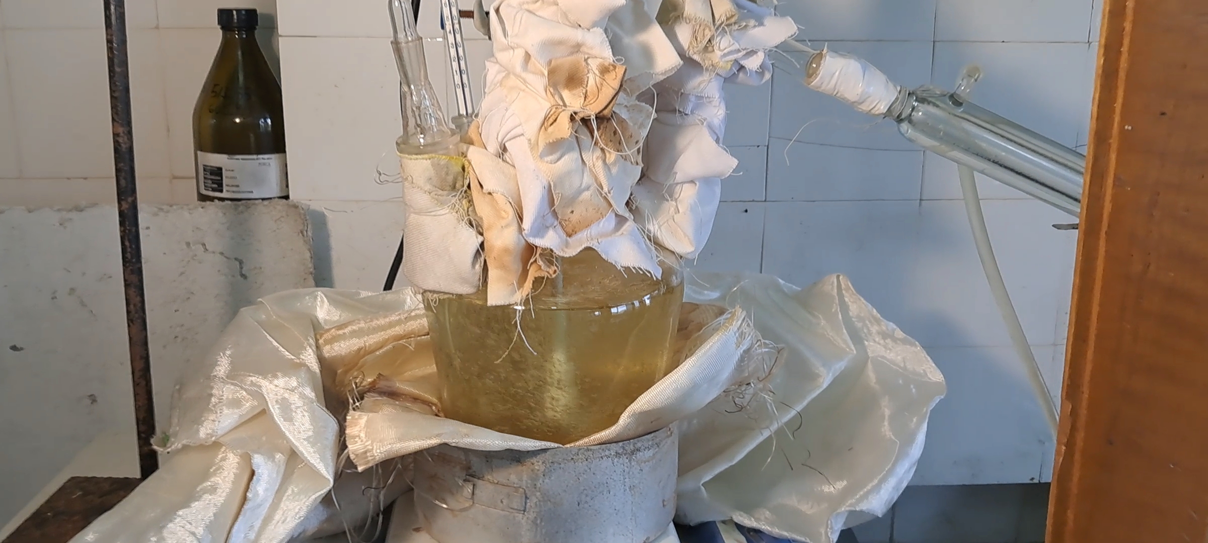 Repair of Condenser for Distillation in Unsuitable Conditions