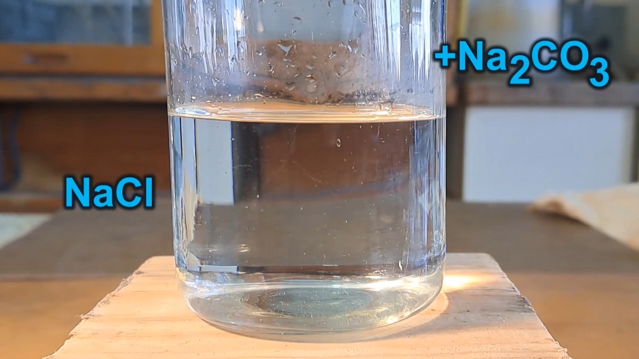 Reaction of Sodium Carbonate with Sodium Chloride