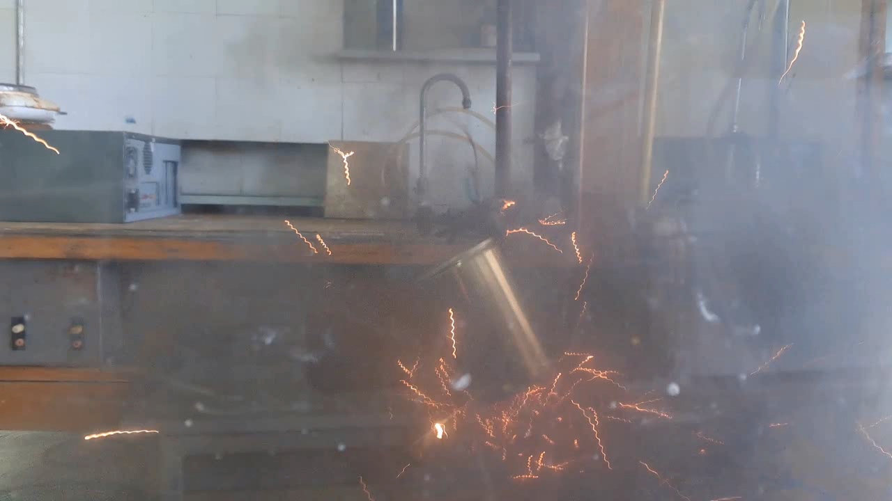 Explosion of HMTD after 12 Months of Storage