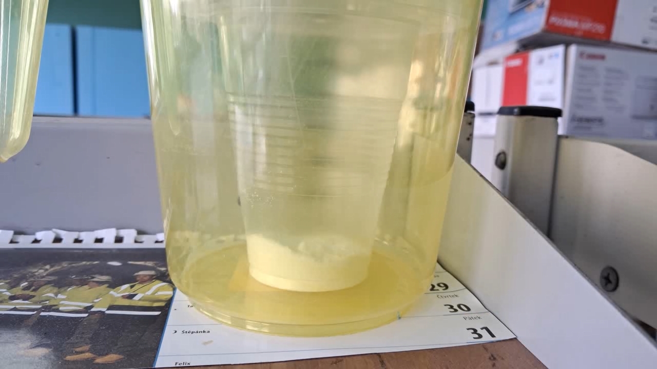 Flash of HMTD after 9 Months of Storage