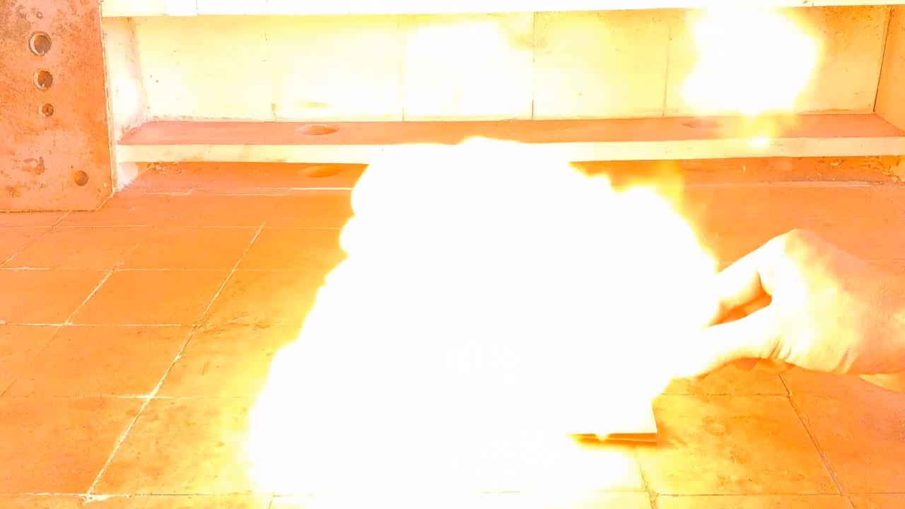 Flash of HMTD after 9 Months of Storage