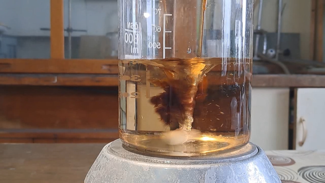 Reaction of Sodium Thiosulfate with Iron(III) Chloride