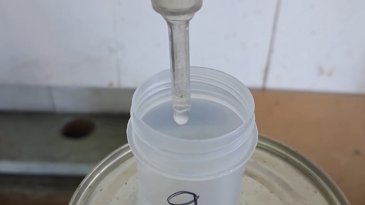 Distillation Tritiated Water from Calcium Chloride