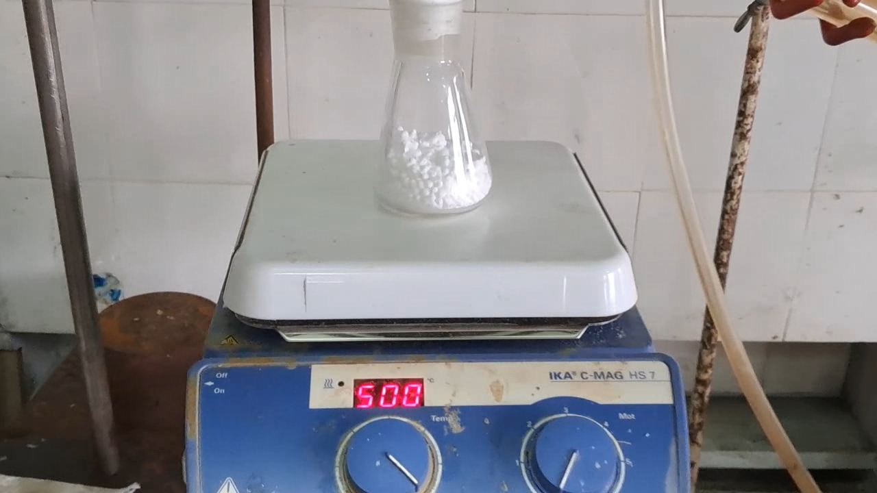 Distillation Tritiated Water from Calcium Chloride