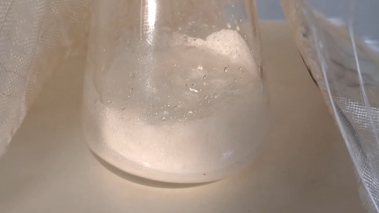 Distillation Tritiated Water from Calcium Chloride
