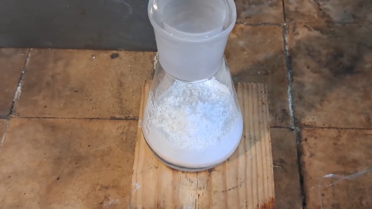Distillation Tritiated Water from Calcium Chloride