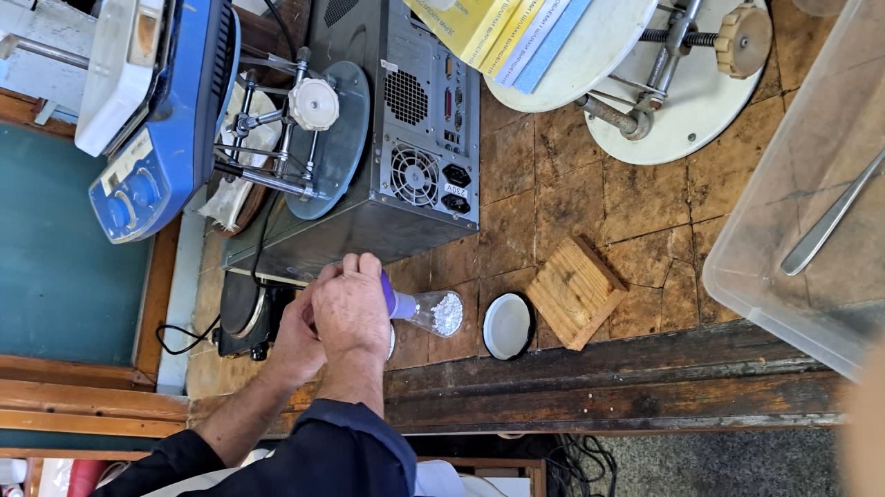 Distillation Tritiated Water from Calcium Chloride