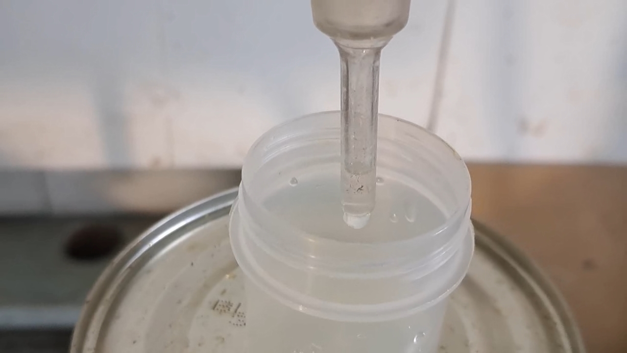 Distillation Tritiated Water from Calcium Chloride