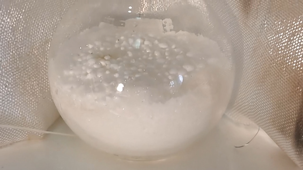 Distillation Tritiated Water from Calcium Chloride