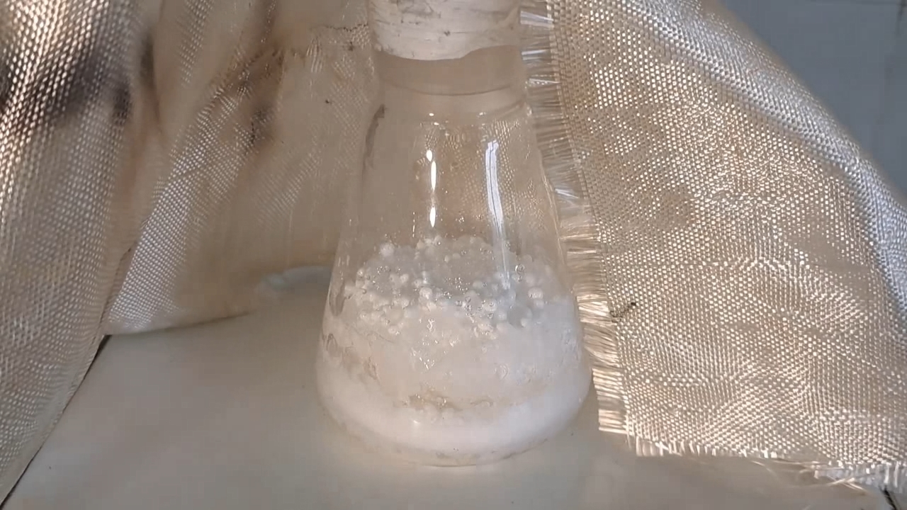 Distillation Tritiated Water from Calcium Chloride