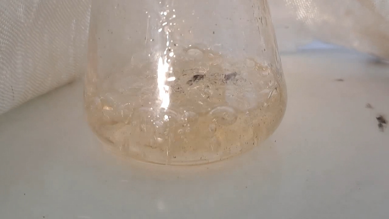 Distillation Tritiated Water from Calcium Chloride