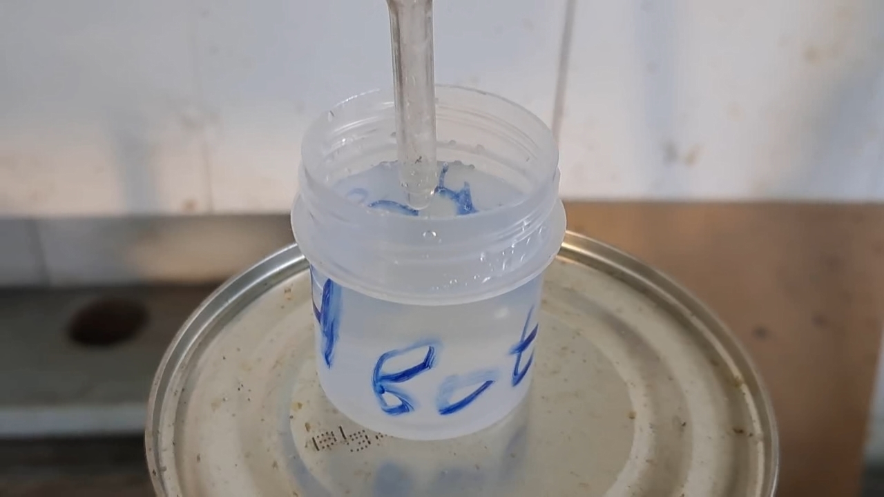 Distillation Tritiated Water from Calcium Chloride
