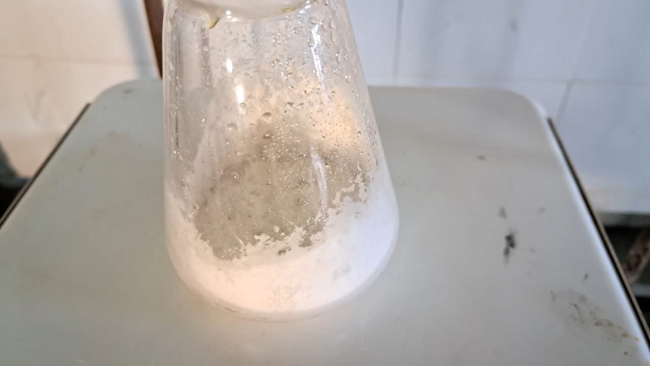 Distillation Tritiated Water from Calcium Chloride