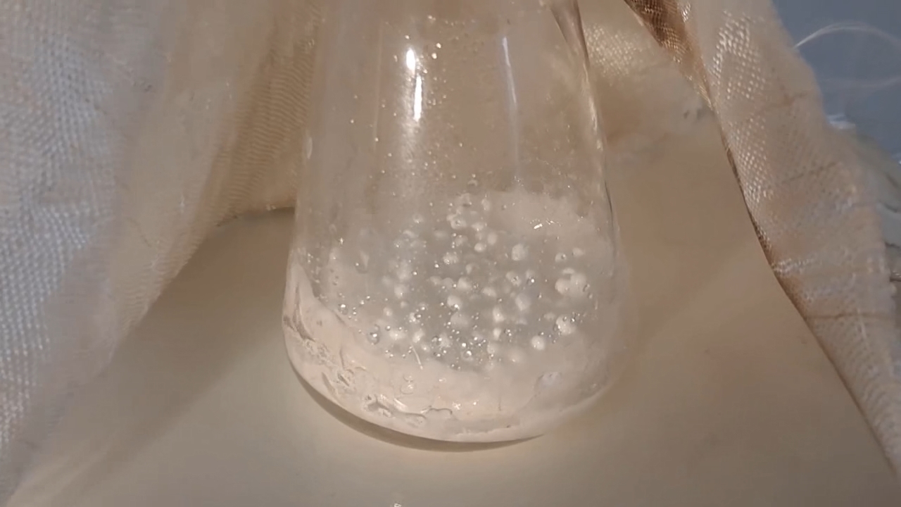 Distillation Tritiated Water from Calcium Chloride