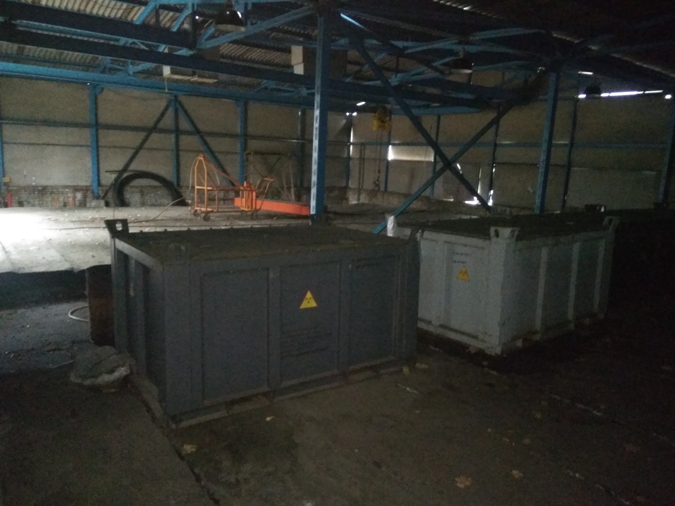 Work with radioactive waste