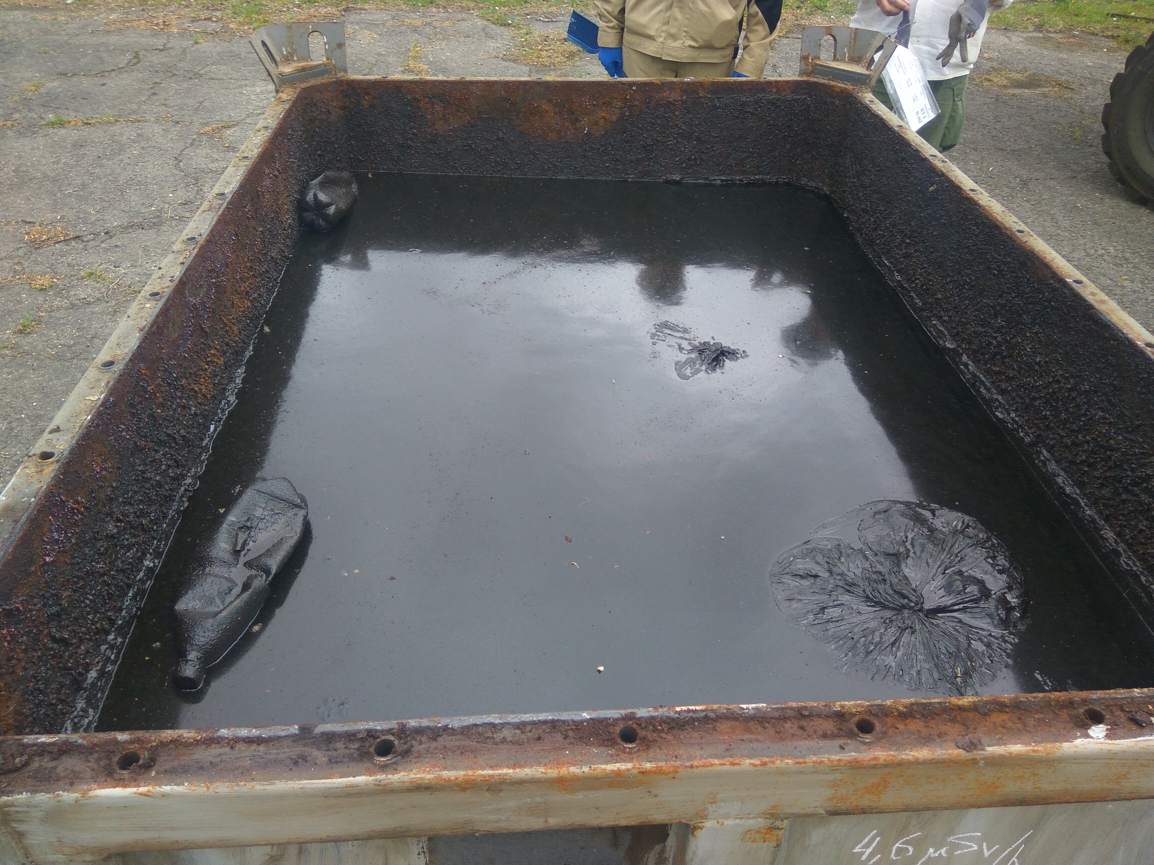 Work with radioactive waste