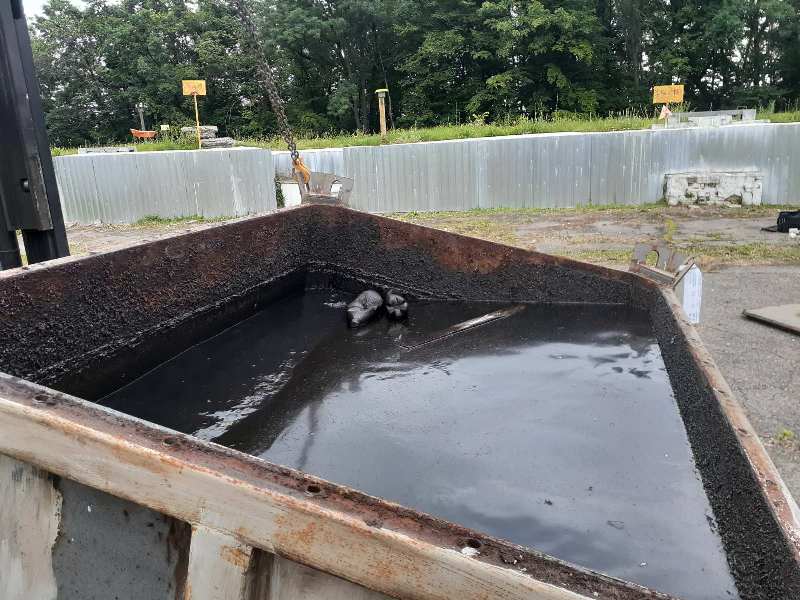 Work with radioactive waste