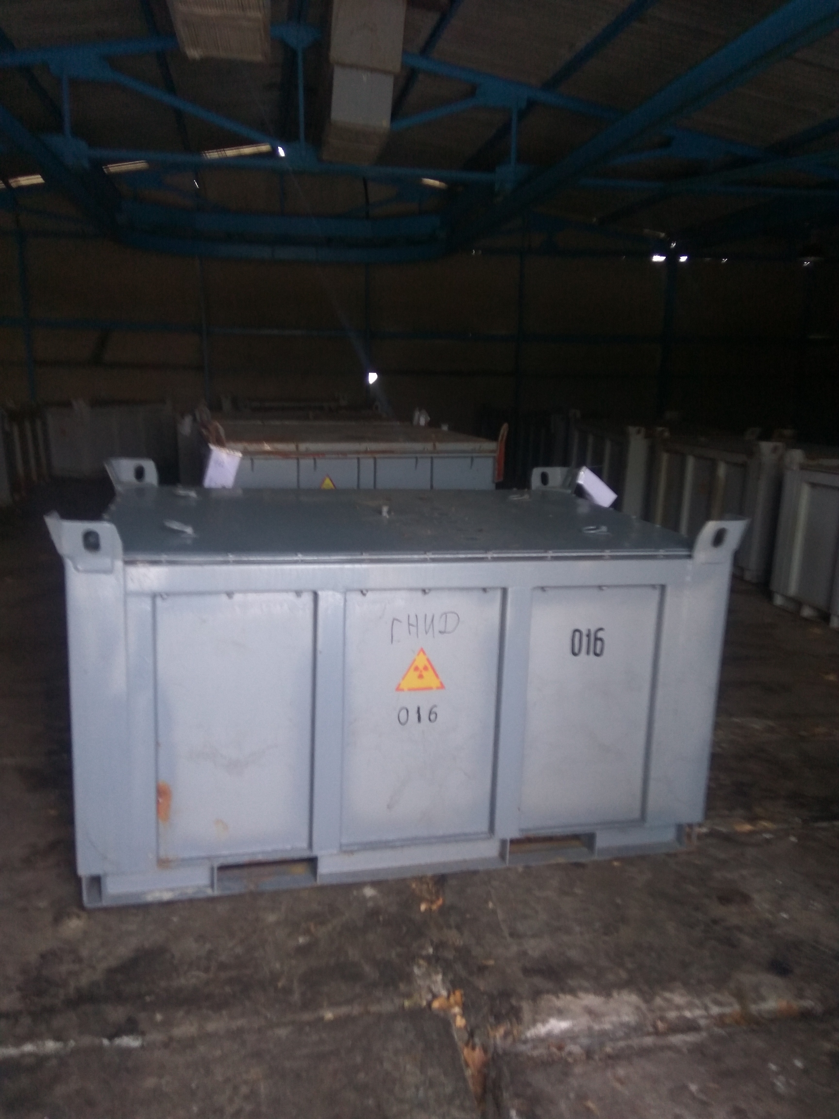 Work with radioactive waste