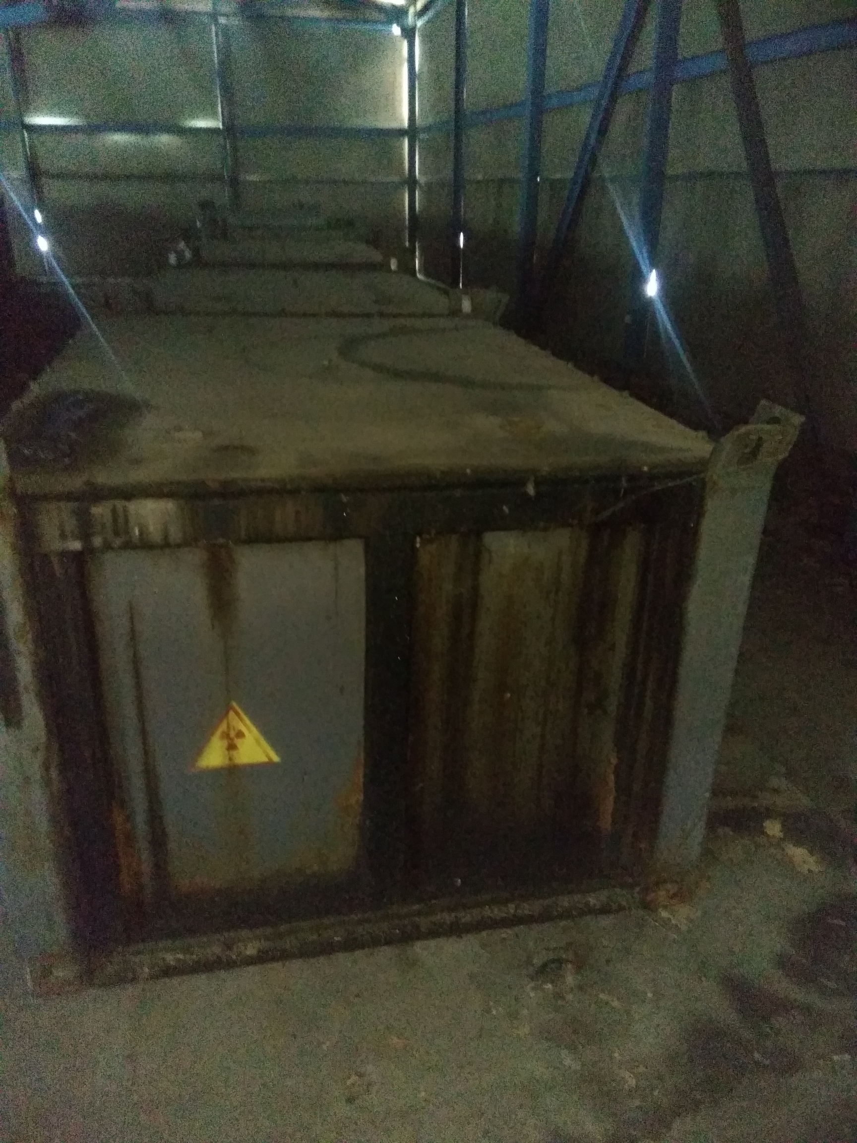 Work with radioactive waste