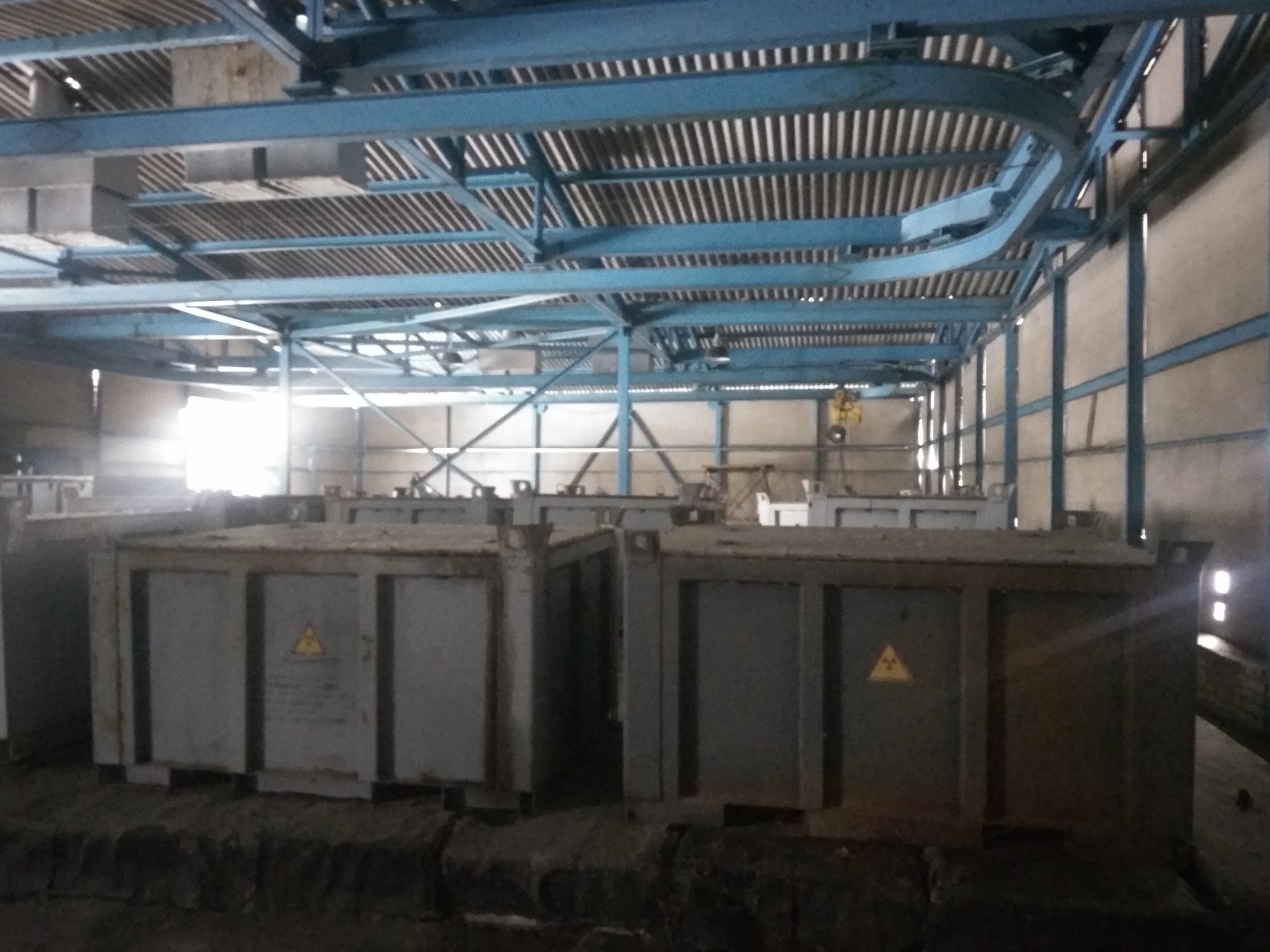 Work with radioactive waste