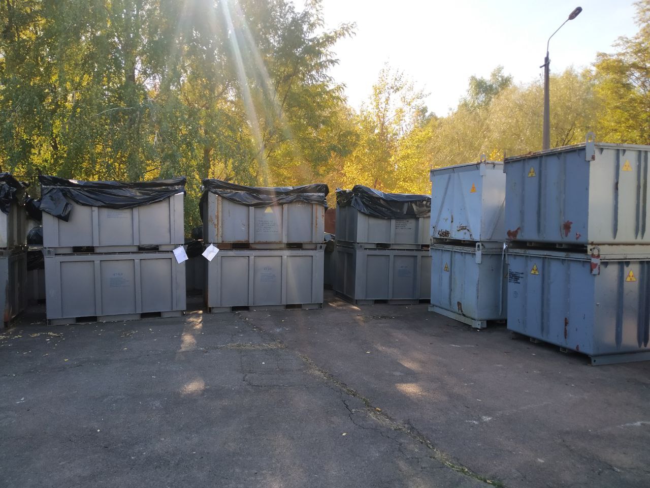 Work with radioactive waste