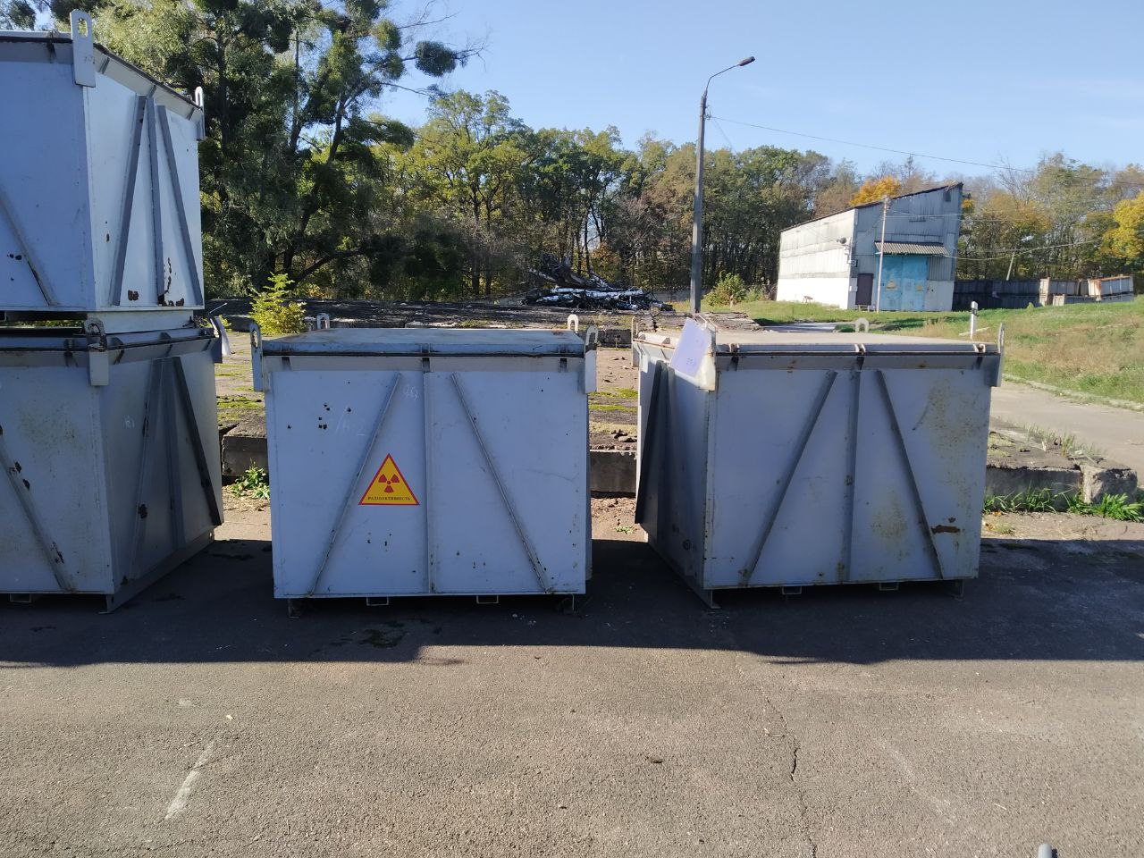 Work with radioactive waste