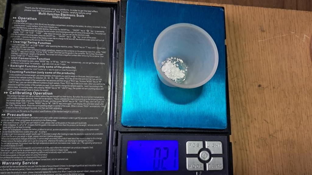 Disodium Salt of EDTA and Calcium Sulfate