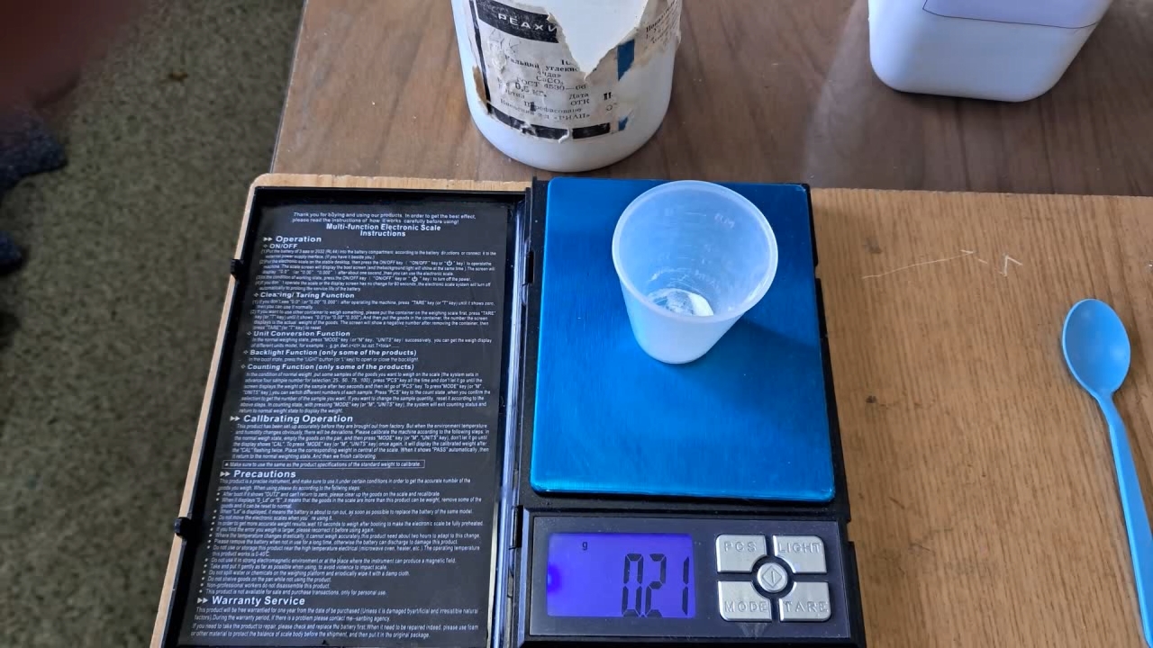 Reaction of Disodium Salt of EDTA and Calcium Carbonate