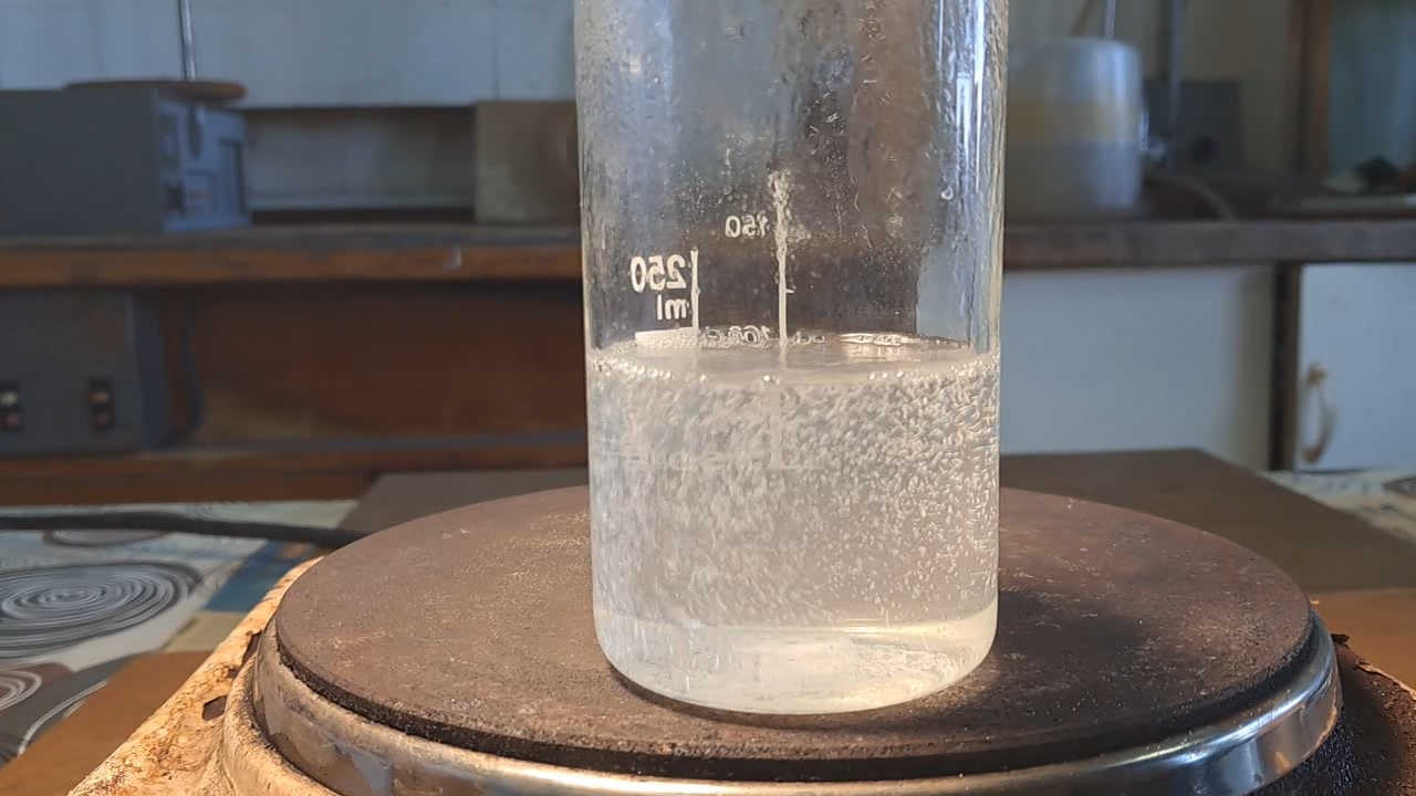 Reaction of Disodium Salt of EDTA and Calcium Carbonate