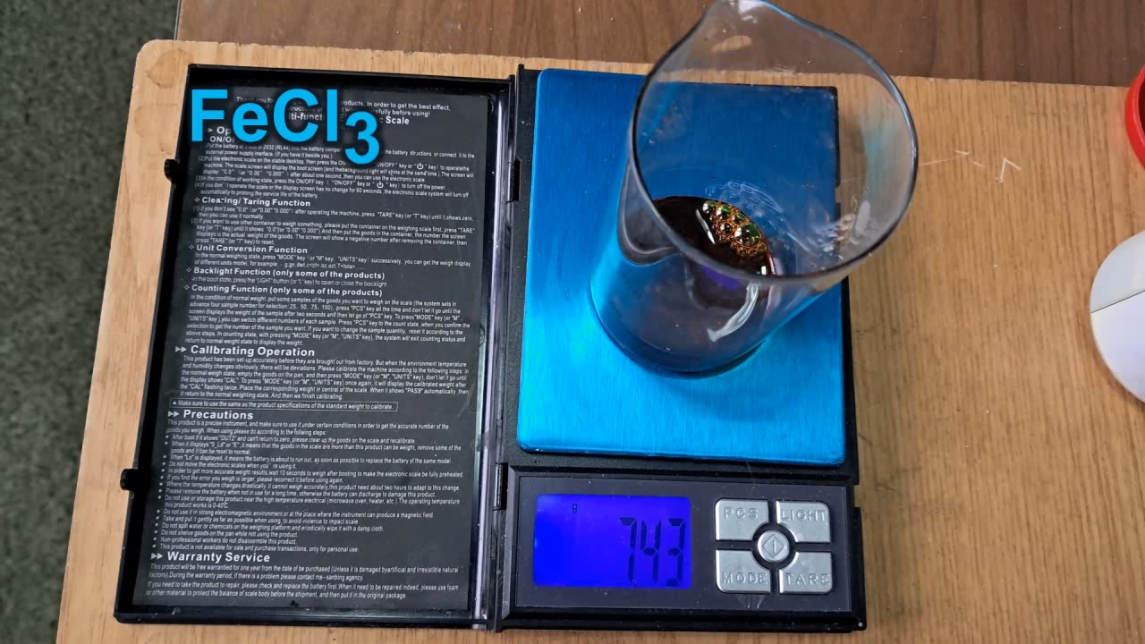 Synthesis of Iron(III) Benzoate