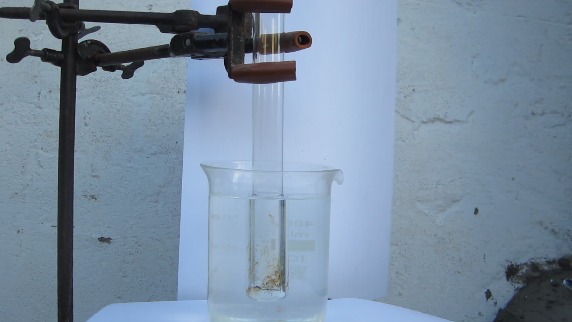 Выращивание ледяного тигля. Experiments with liquid oxygen