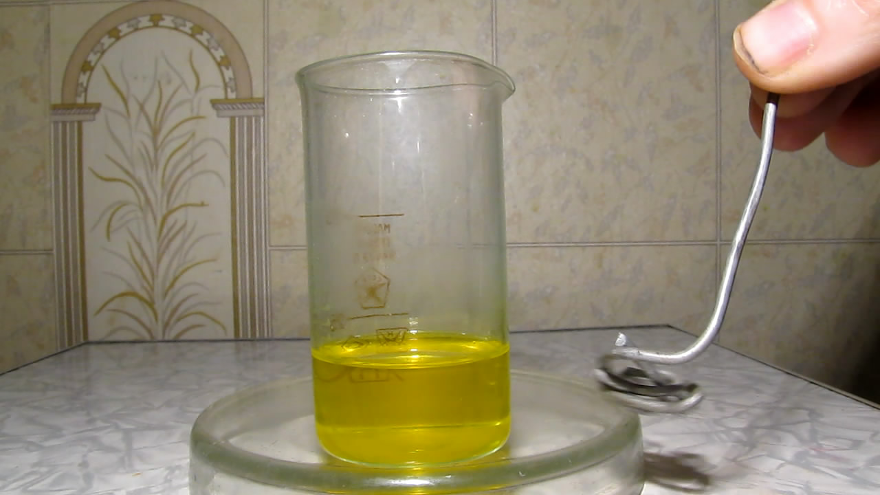        . Reduction of dichromate (VI) ions with aluminum and potassium hydroxide