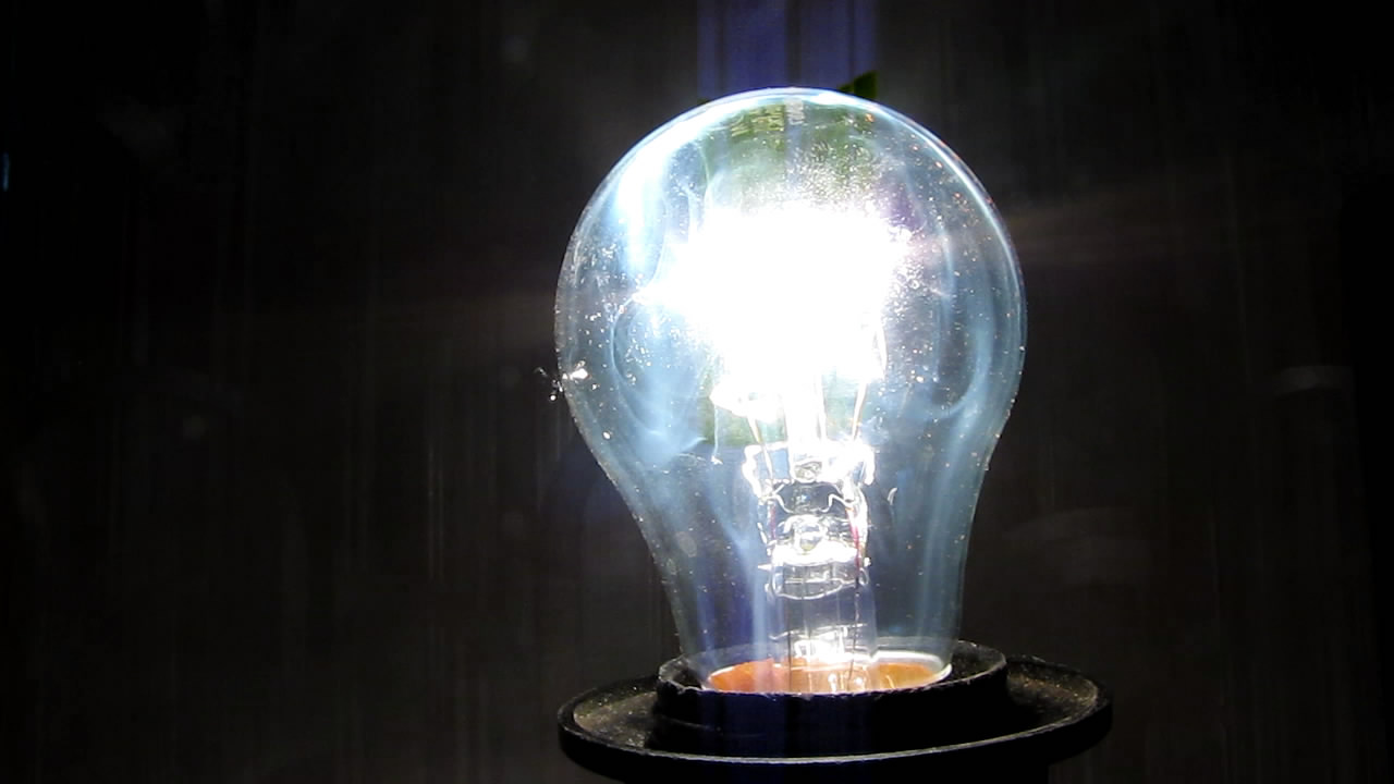    -. Incandescent light bulb and turbo lighter