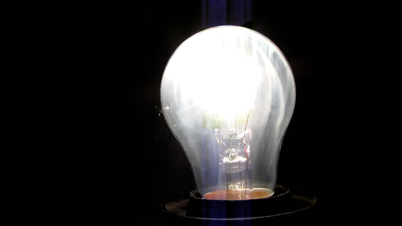    -. Incandescent light bulb and turbo lighter