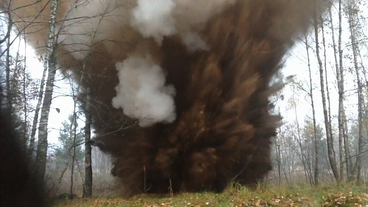  :   - .  #7. Explosion of mixture: ammonium nitrate - rosin. Experiment #7