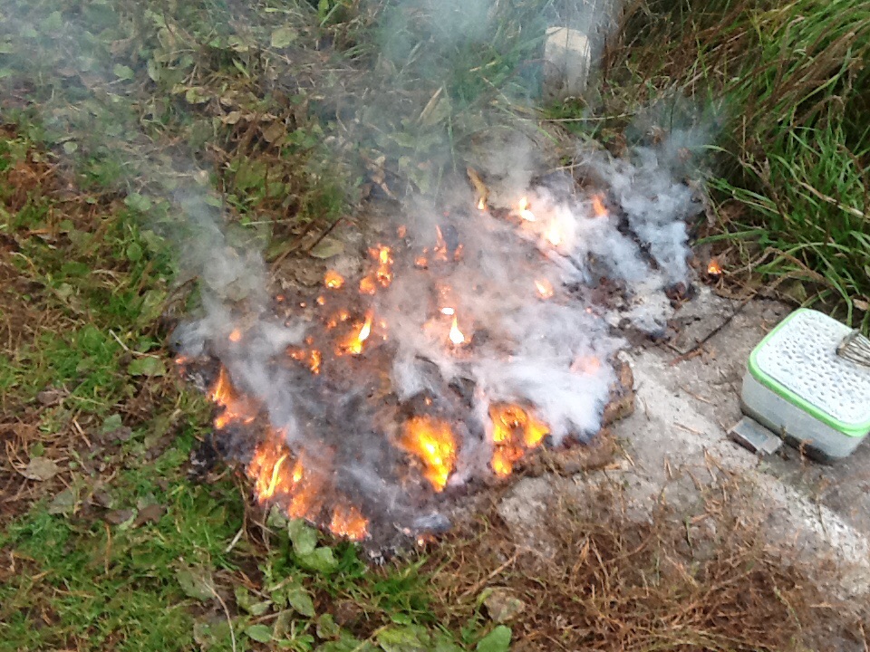  :   - .  #9. Explosion of mixture: ammonium nitrate - sugar. Experiment #9