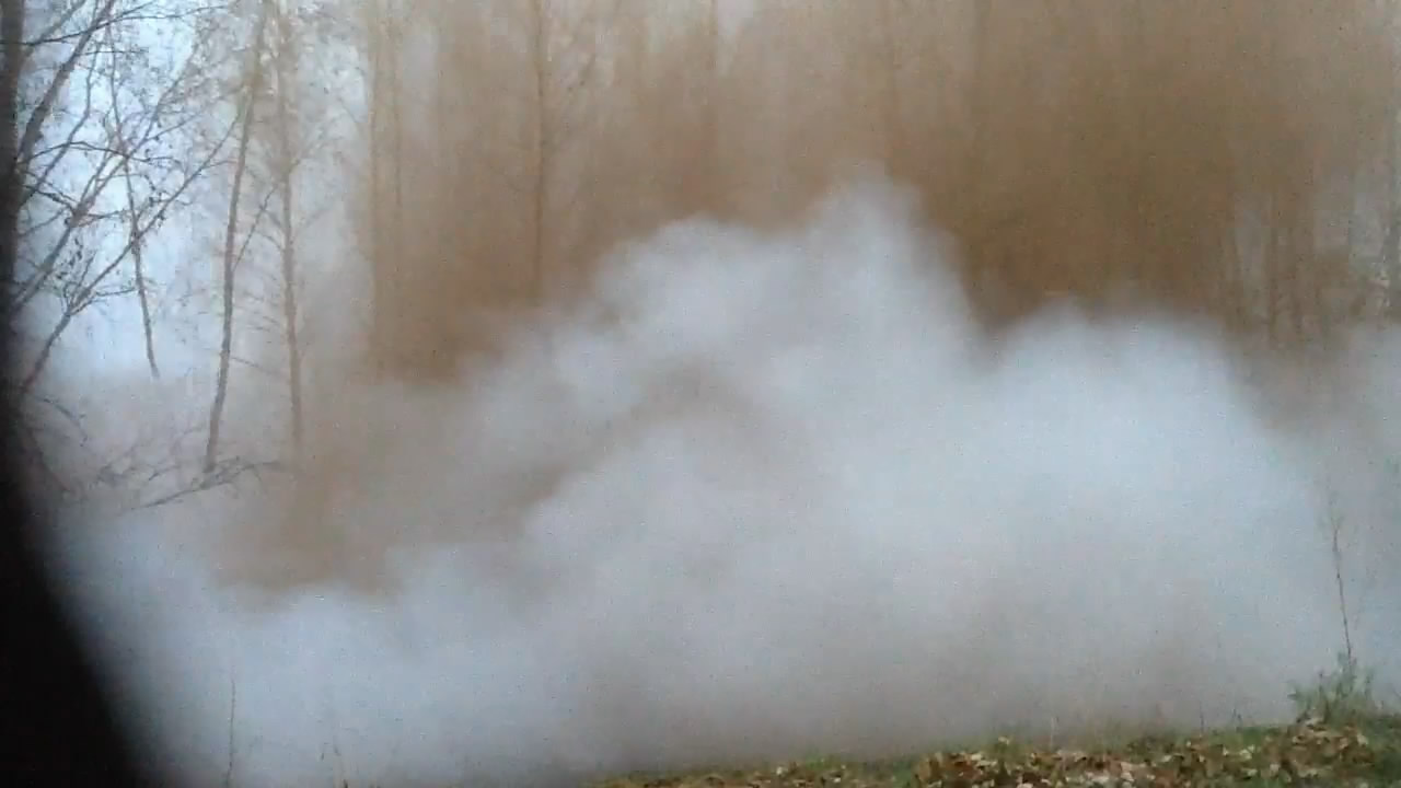  :   - .  #8. Explosion of mixture: ammonium nitrate - sulfur. Experiment #8