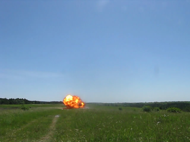     (  ). Detonation transfer through air gap