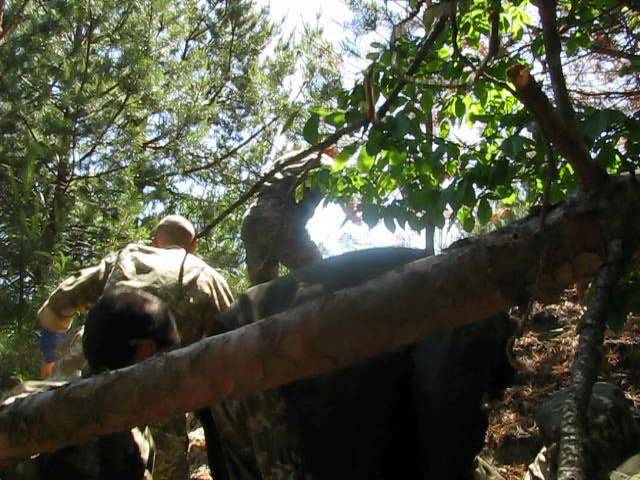    (). Unexploded mortar round (destruction)