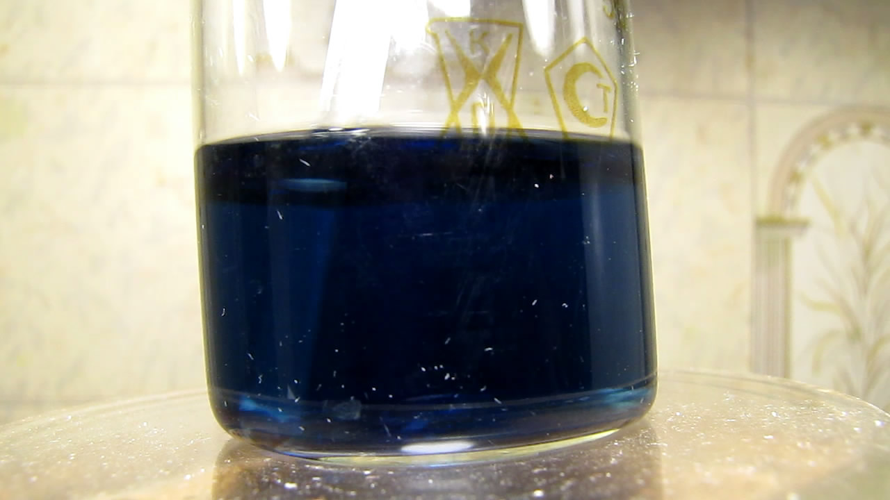 Молибденовая синь, гидроксид лития и алюминий. Molybdenum blue, lithium hydroxide and aluminium